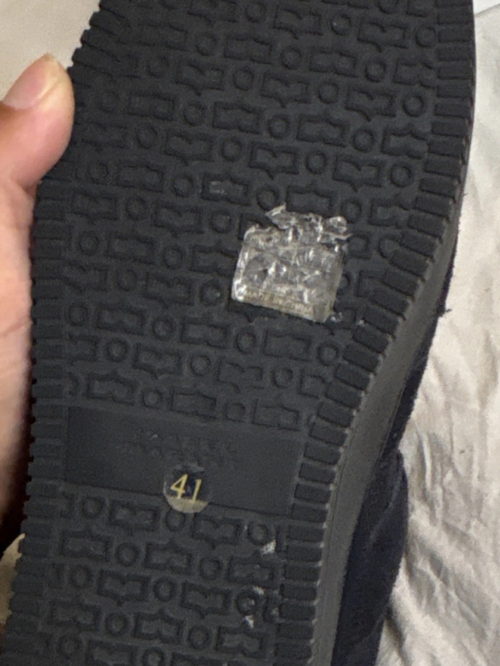 Isabel Marant Black Suede High-Top Wedge Sneakers - Picture 2 of 6